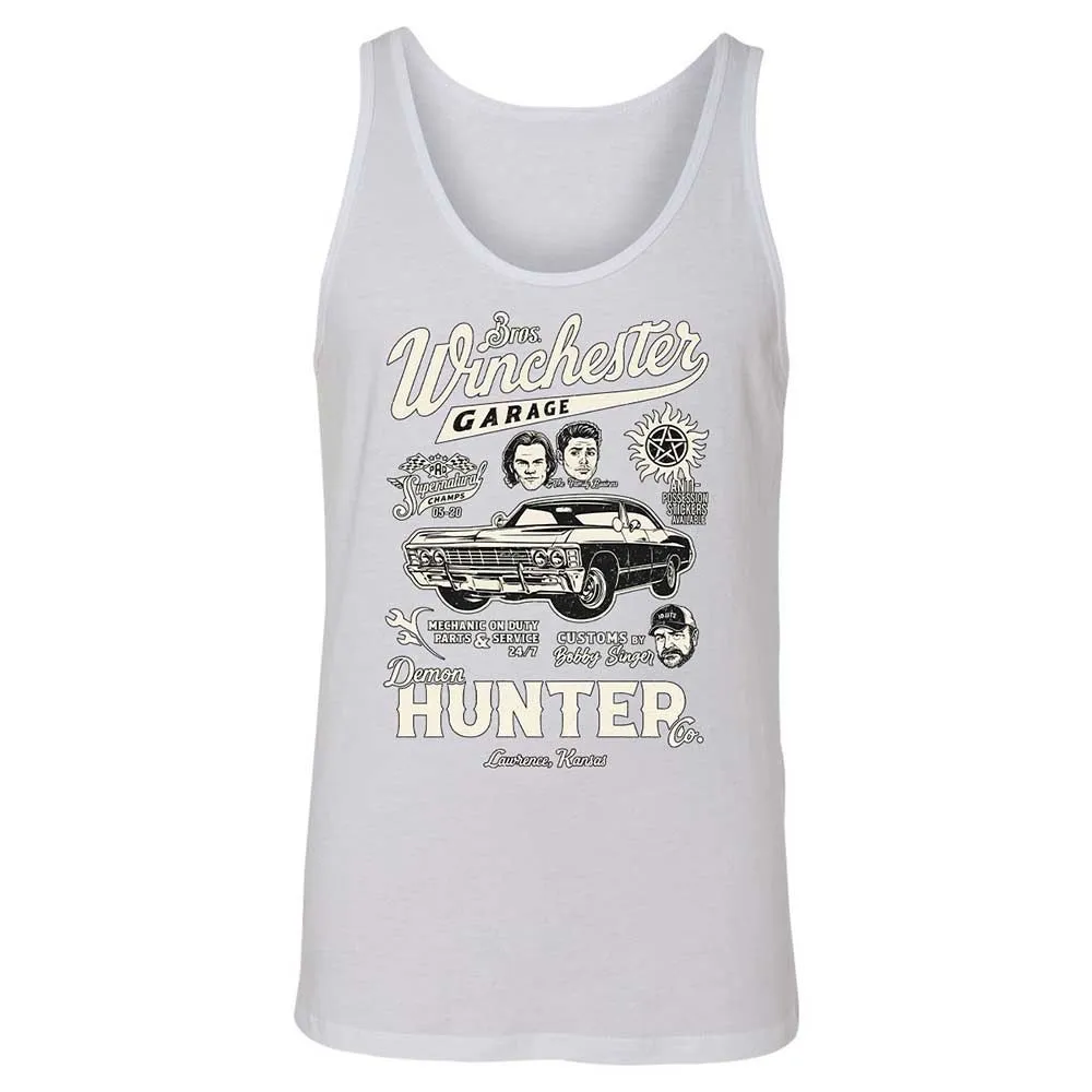 Unisex Jersey Tank - HXSVLR1Z - White - 9