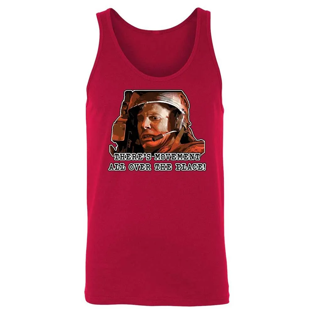 Unisex Jersey Tank - 5JT2FFL1 - Red - 3