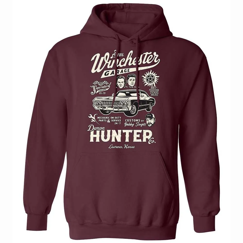 Classic Unisex Hoodie - NXYTW9A8 - Maroon - 7