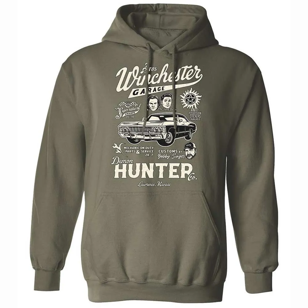 Classic Unisex Hoodie - NXYTW9A8 - Military Green - 9