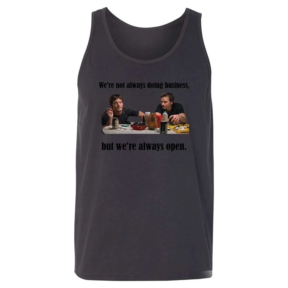 Unisex Jersey Tank - LYKJF6T4 - Dark Grey - 9
