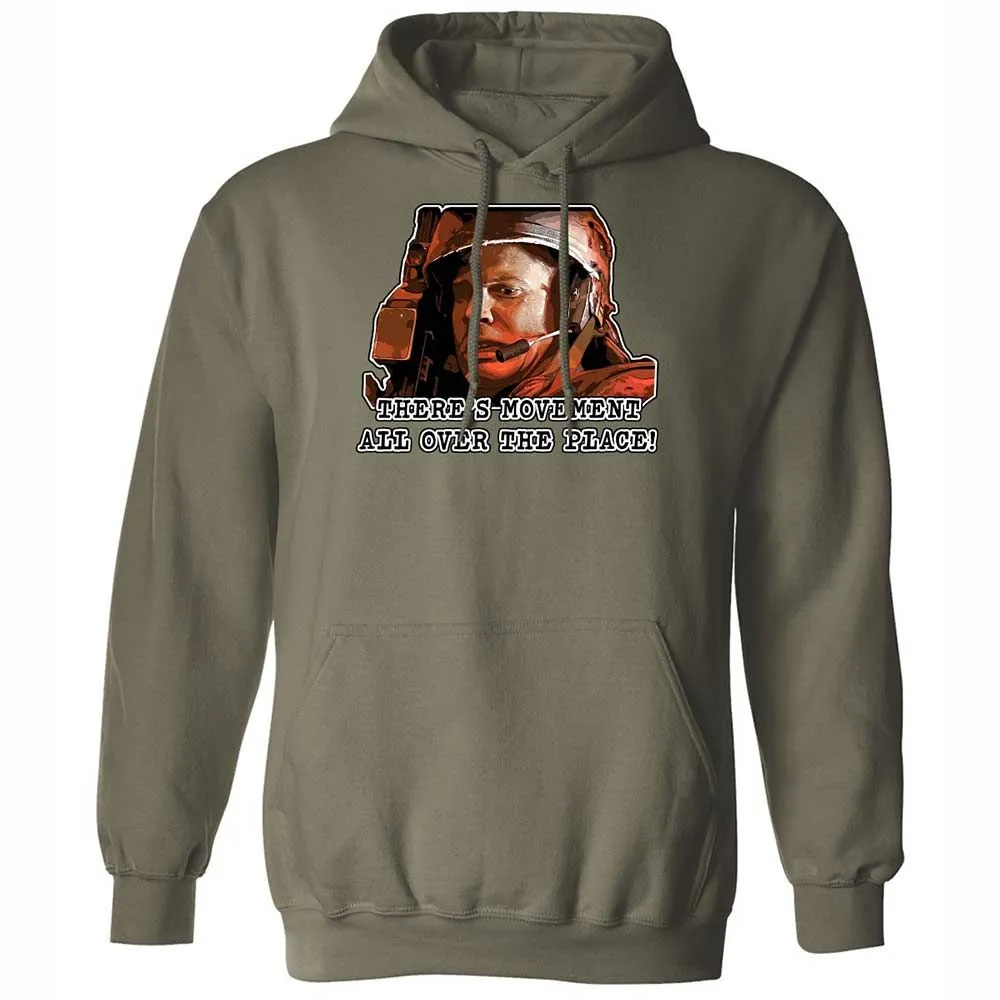 Classic Unisex Hoodie - VLRG6BWJ - Military Green - 21