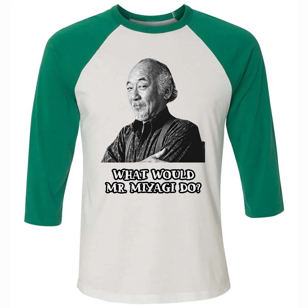Unisex 3/4 Baseball Tee - SRHPTZS7 - White/Kelly - 6