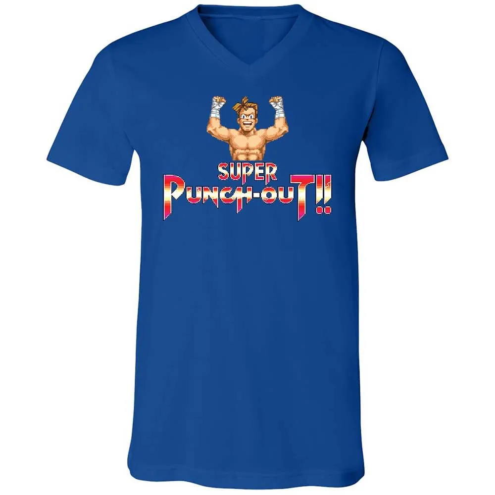 Unisex V-Neck T-Shirt - 2AM3EMLQ - True Royal - 3