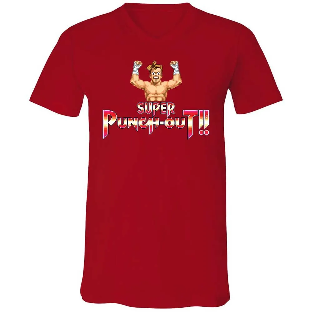Unisex V-Neck T-Shirt - 2AM3EMLQ - Red - 5