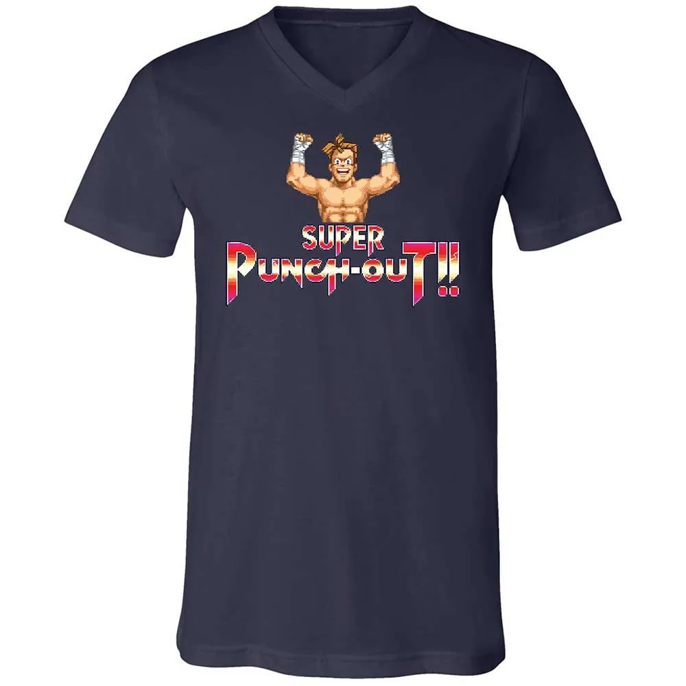 Unisex V-Neck T-Shirt - 2AM3EMLQ - Navy - 12