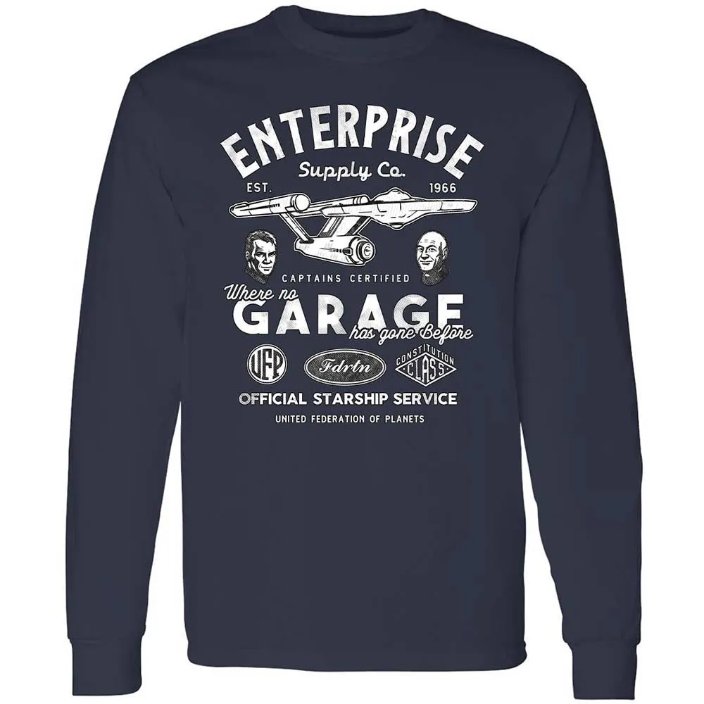 Long Sleeve T-Shirt - C3X9D9WE - Navy - 2
