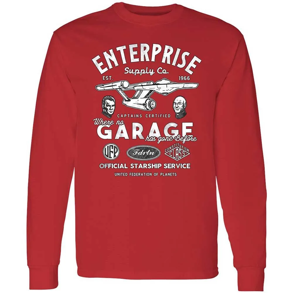 Long Sleeve T-Shirt - C3X9D9WE - Red - 11