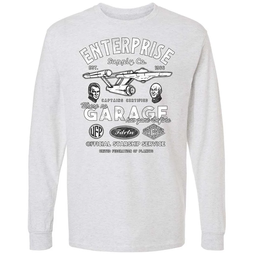 Long Sleeve T-Shirt - C3X9D9WE - Ash - 14