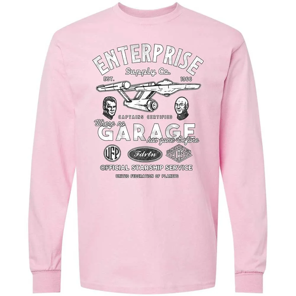 Long Sleeve T-Shirt - C3X9D9WE - Light Pink - 16