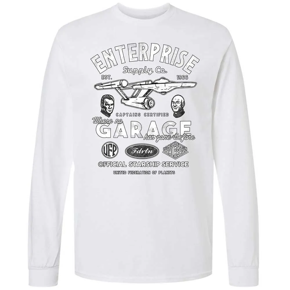Long Sleeve T-Shirt - C3X9D9WE - White - 17