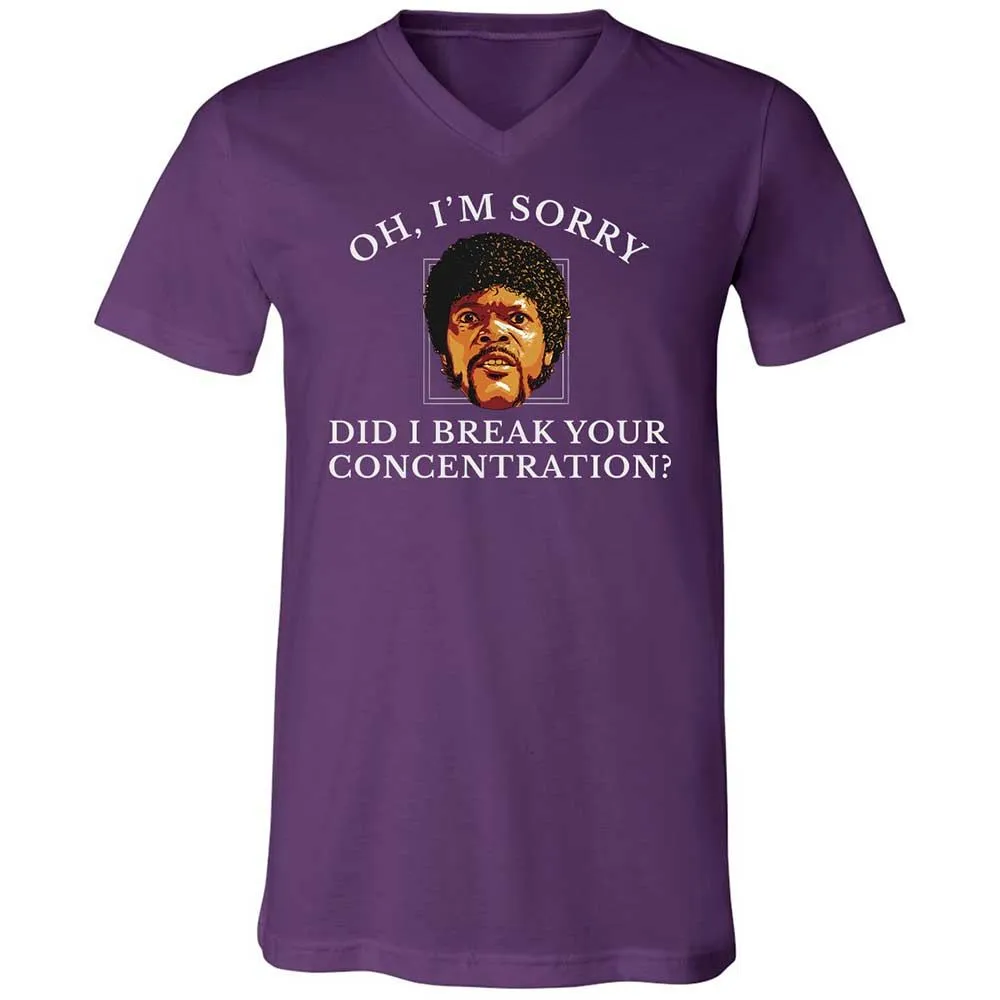 Unisex V-Neck T-Shirt - HFYCRKTJ - Team Purple - 10
