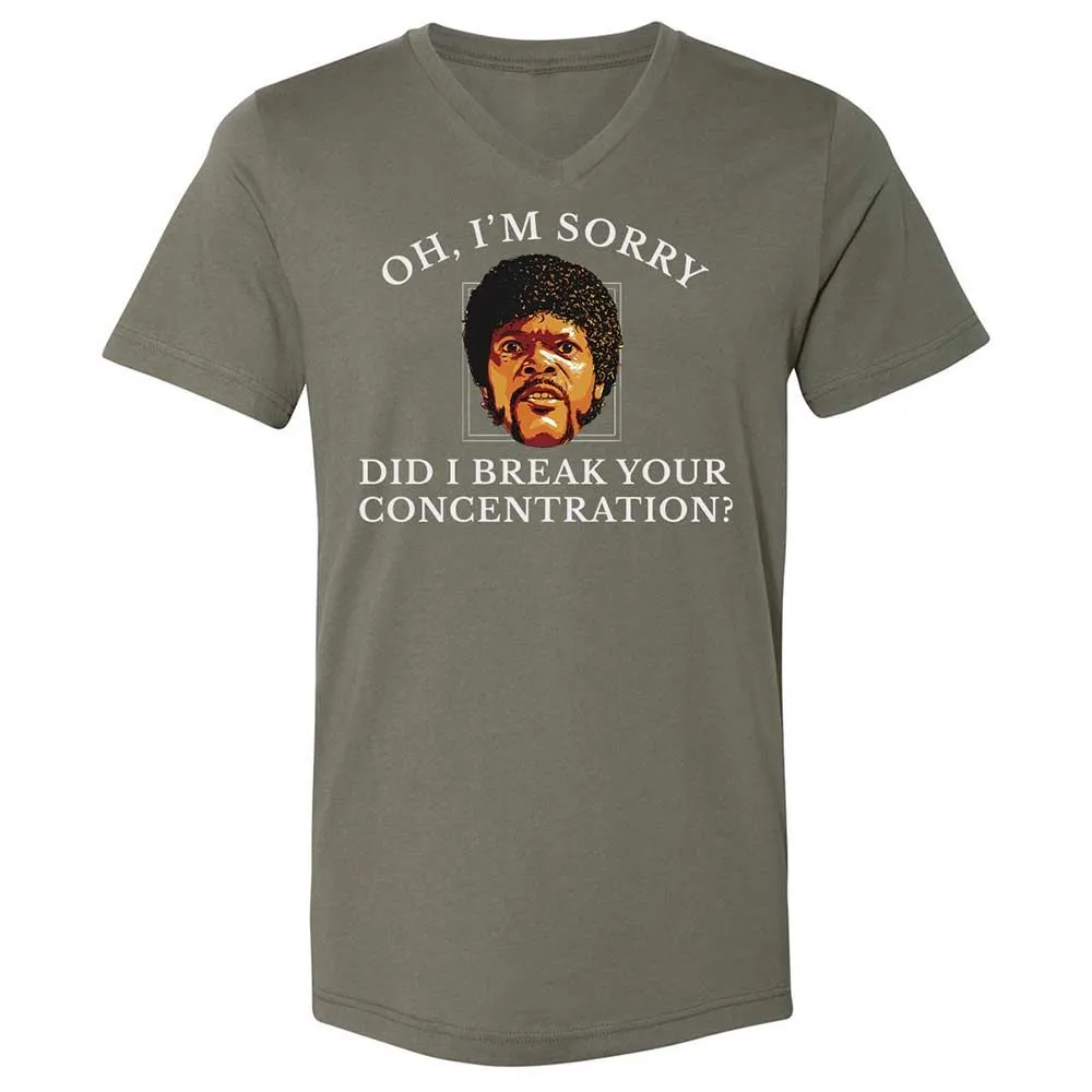 Unisex V-Neck T-Shirt - HFYCRKTJ - Military Green - 11
