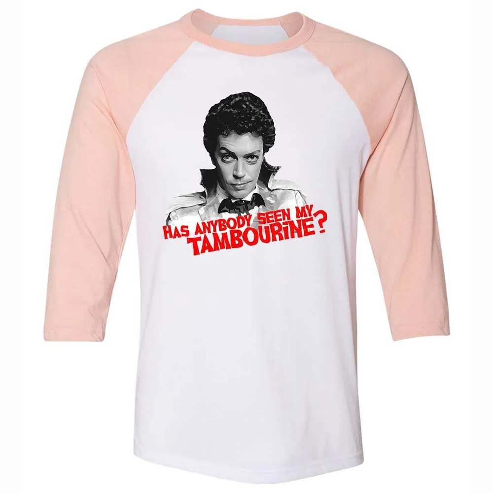 Unisex 3/4 Baseball Tee - NT3KE6LD - White/Heather Peach - 5