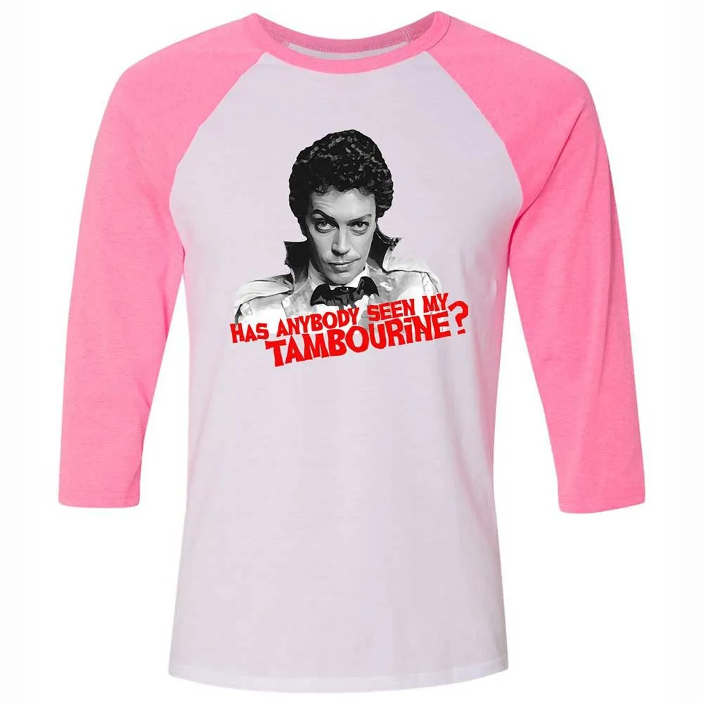 Unisex 3/4 Baseball Tee - NT3KE6LD - White/Neon Pink - 12