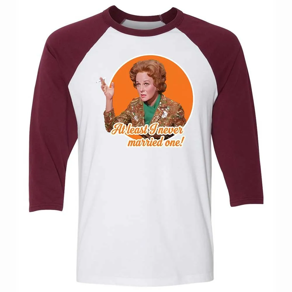 At least I never married one! - White/Maroon - 7