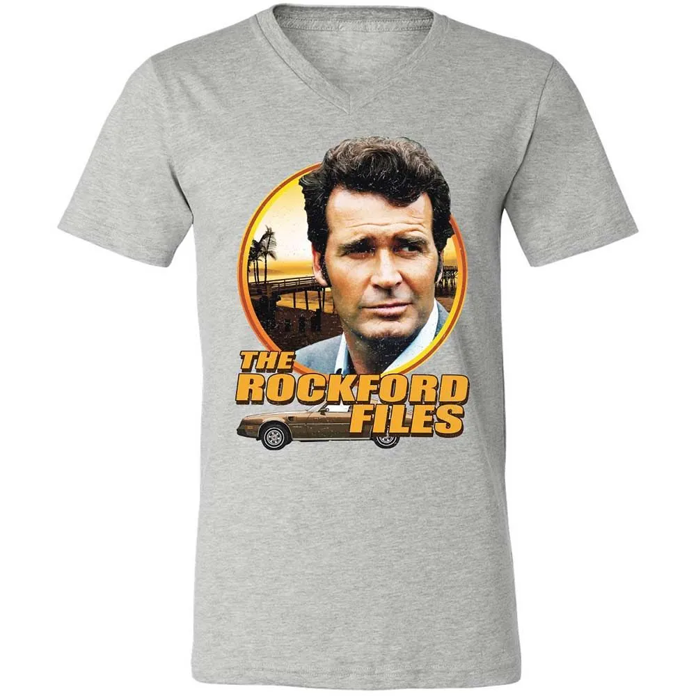 Unisex V-Neck T-Shirt - VSWCHB7U - Athletic Heather - 2