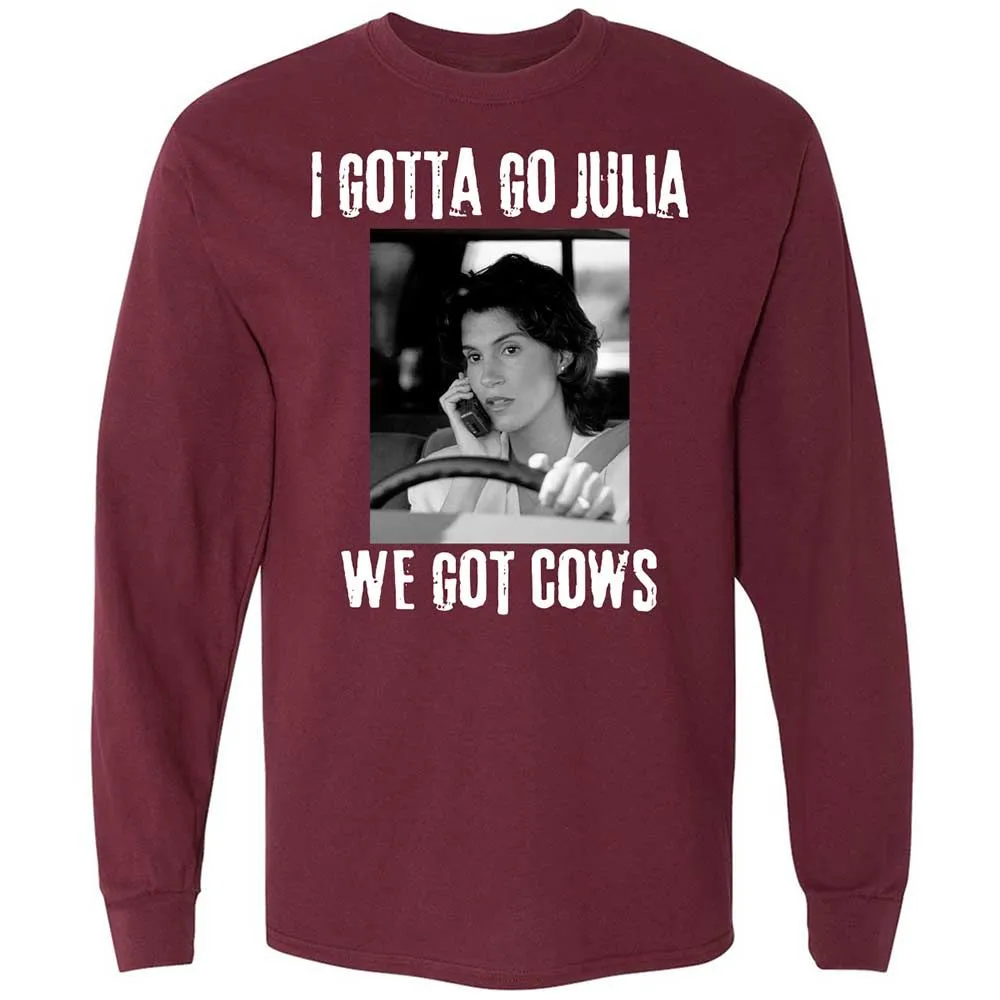 Long Sleeve T-Shirt - CEA9DYXE - Maroon - 6
