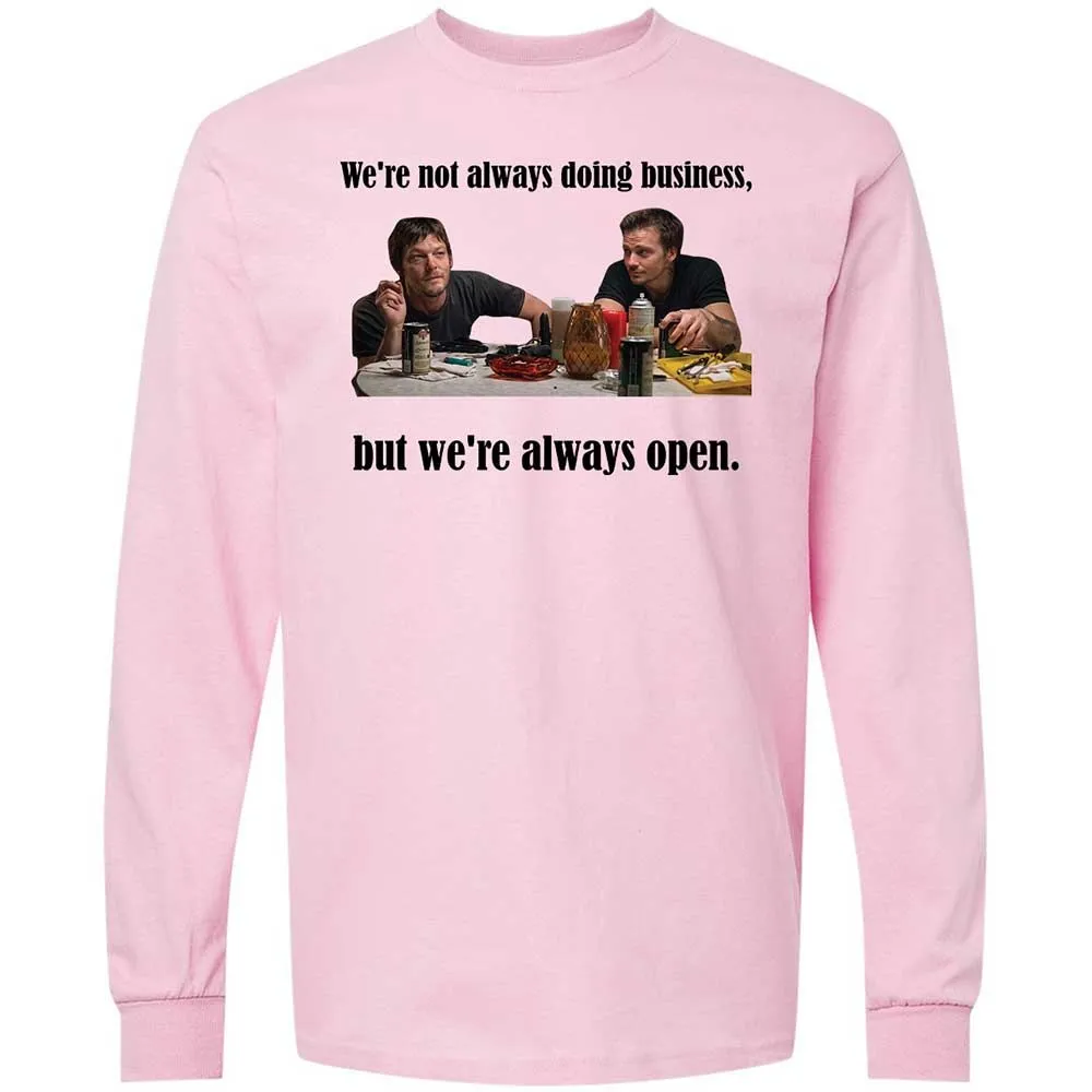 Long Sleeve T-Shirt - Y3JN99D6 - Light Pink - 6