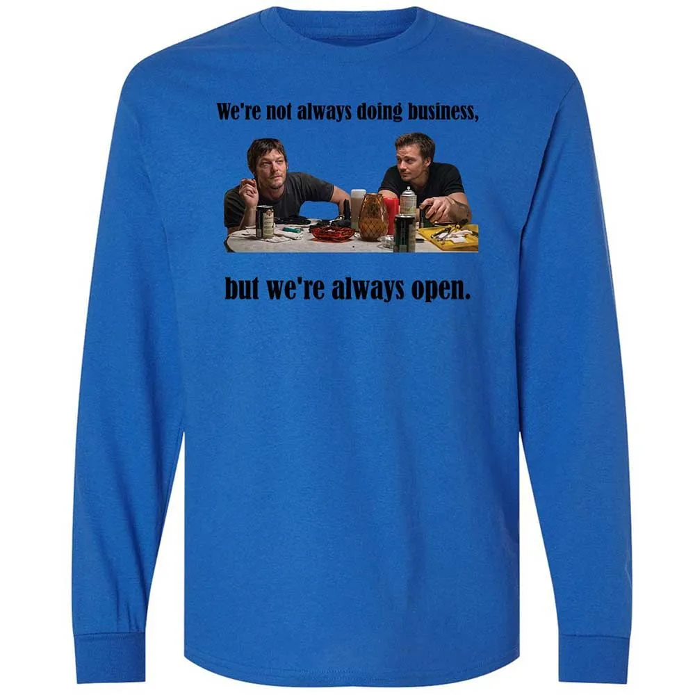 Long Sleeve T-Shirt - Y3JN99D6 - Royal - 7