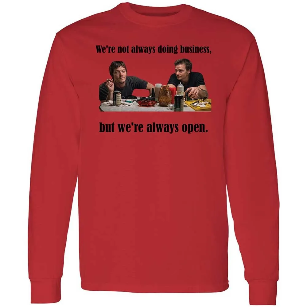 Long Sleeve T-Shirt - Y3JN99D6 - Red - 8