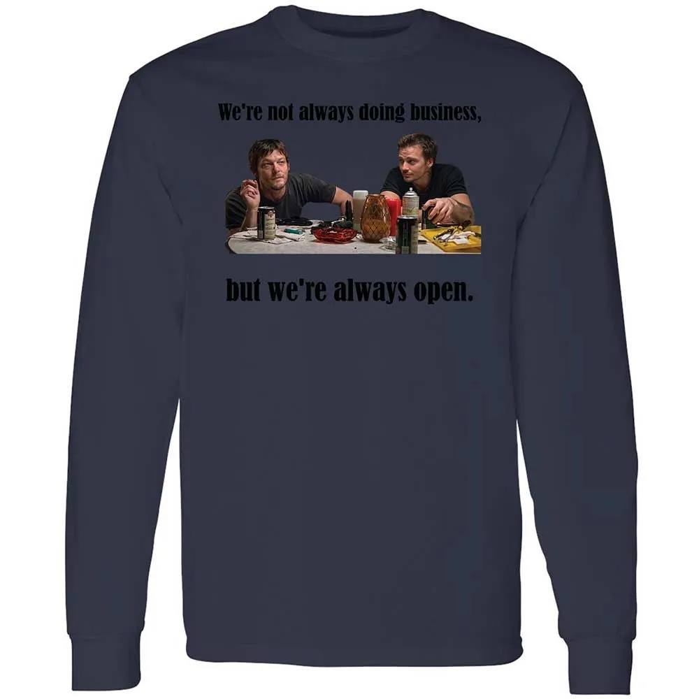 Long Sleeve T-Shirt - Y3JN99D6 - Navy - 13