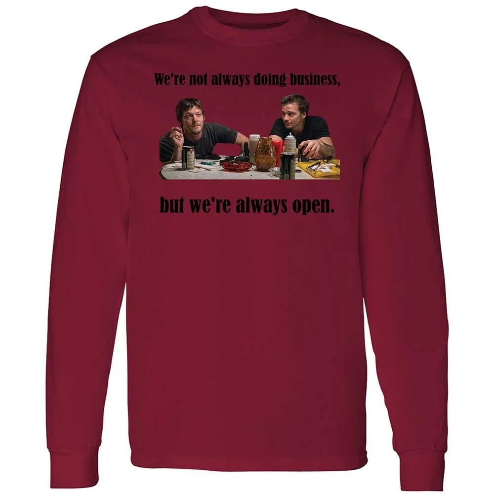 Long Sleeve T-Shirt - Y3JN99D6 - Cardinal Red - 17
