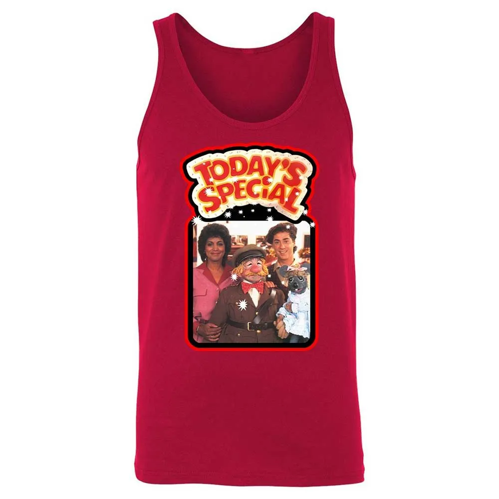 Unisex Jersey Tank - 9H4BW7HV - Red - 3