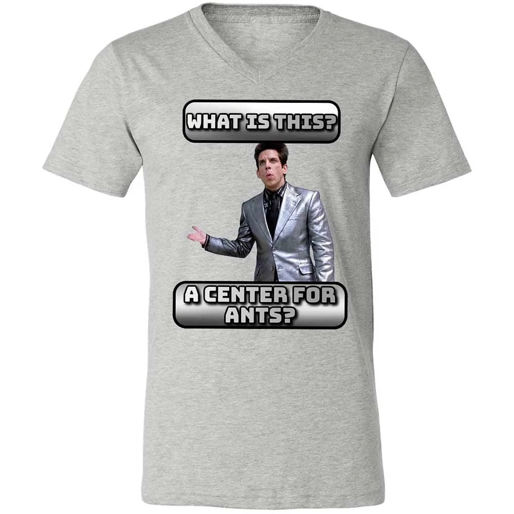 Unisex V-Neck T-Shirt - FKSFQMZ8 - Athletic Heather - 15