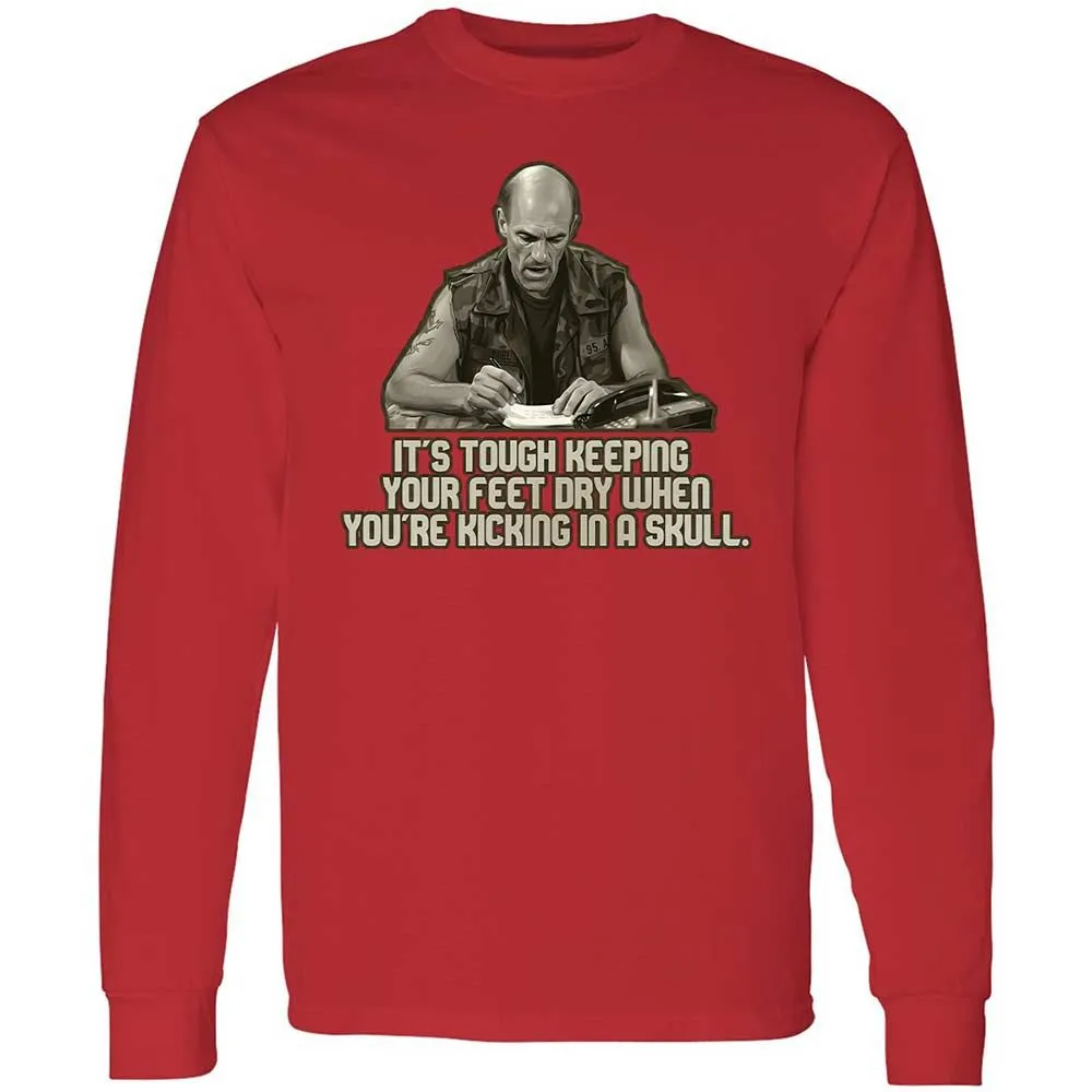Long Sleeve T-Shirt - 3MAK9C4S - Red - 8