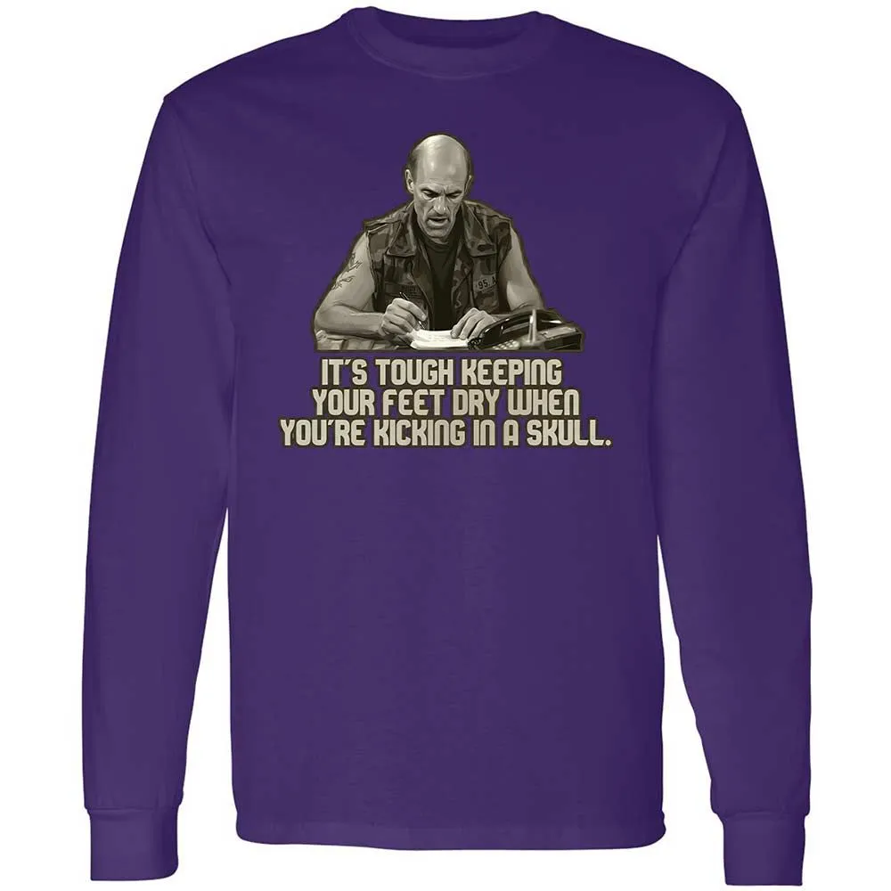 Long Sleeve T-Shirt - 3MAK9C4S - Purple - 9