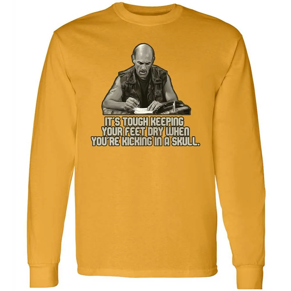 Long Sleeve T-Shirt - 3MAK9C4S - Gold - 10