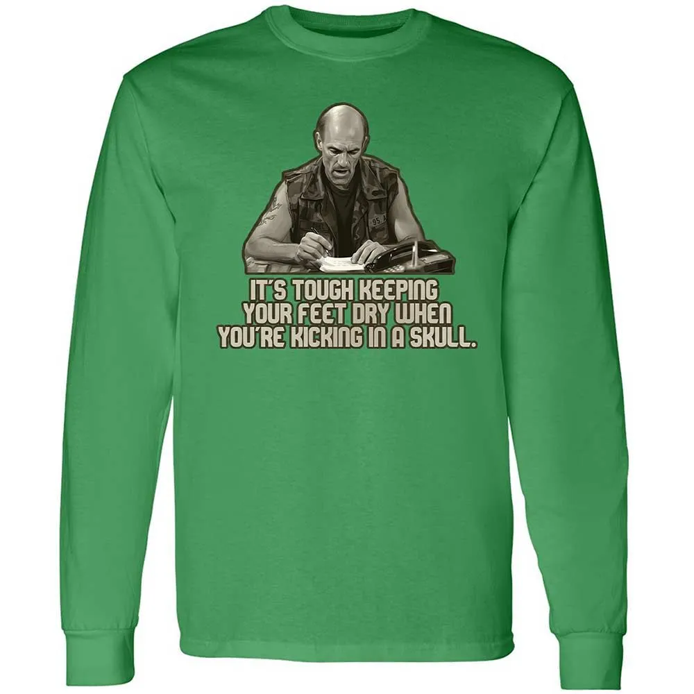 Long Sleeve T-Shirt - 3MAK9C4S - Irish Green - 11