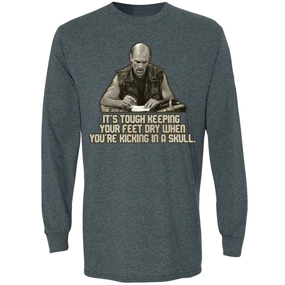 Long Sleeve T-Shirt - 3MAK9C4S - Dark Heather - 15