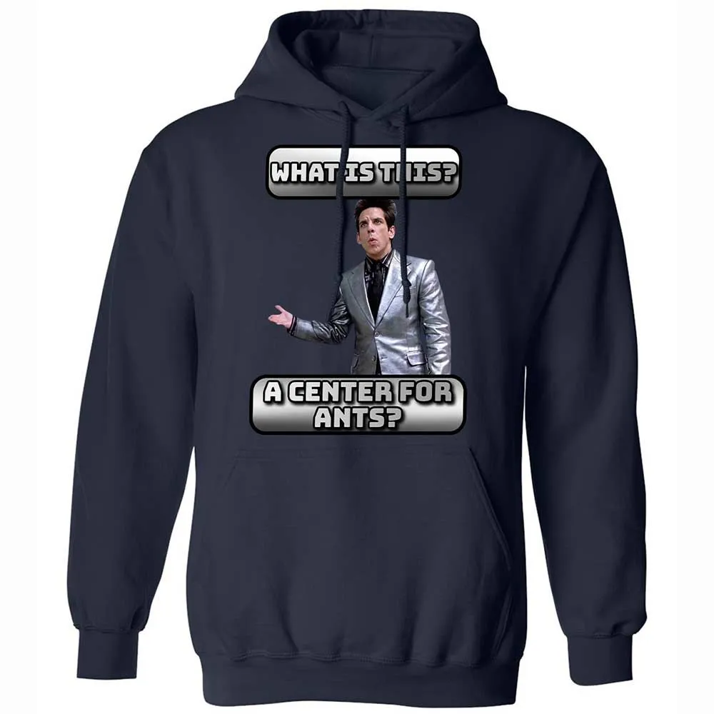 Classic Unisex Hoodie - TA6NHWZQ - Navy - 2