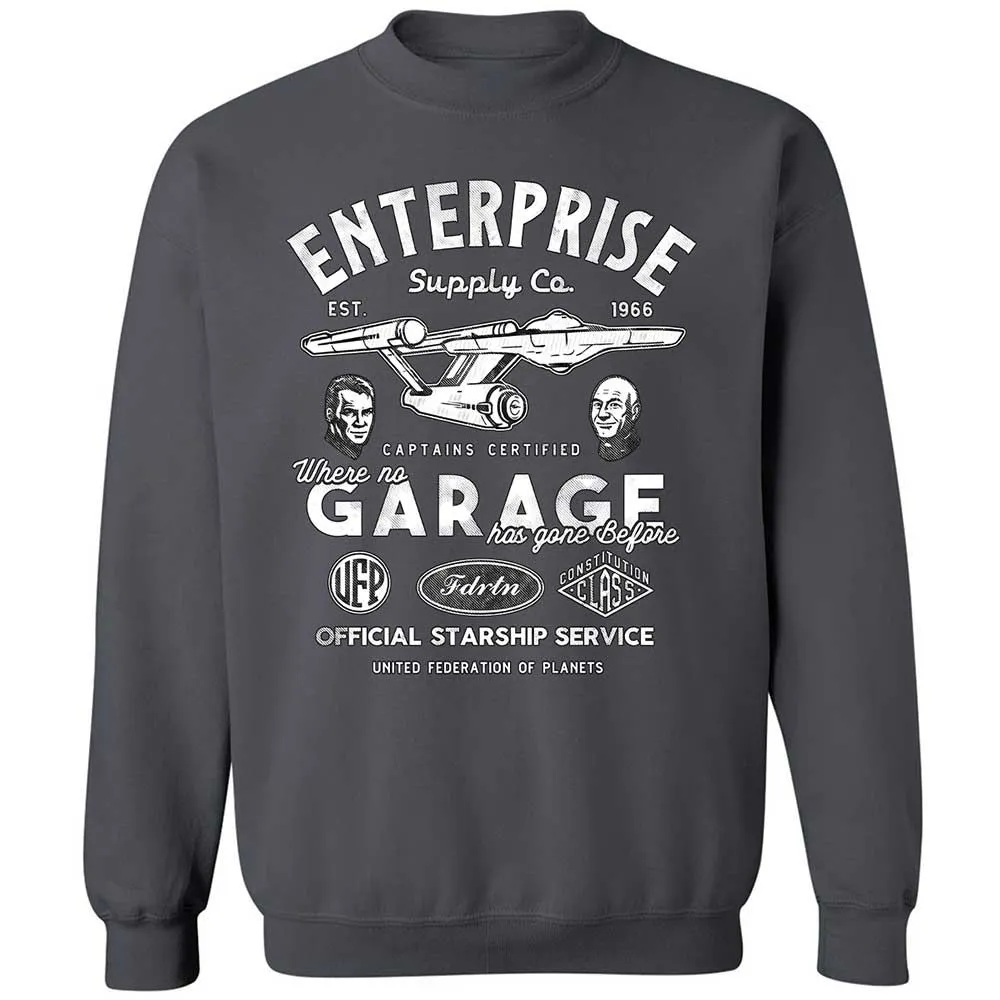 Classic Unisex Sweatshirt - DTLE42SJ - Charcoal - 6
