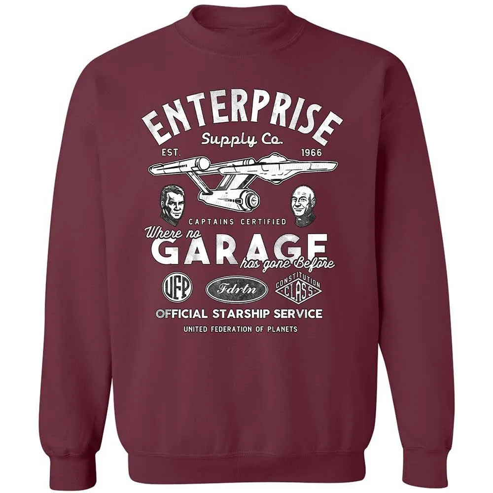 Classic Unisex Sweatshirt - DTLE42SJ - Maroon - 8
