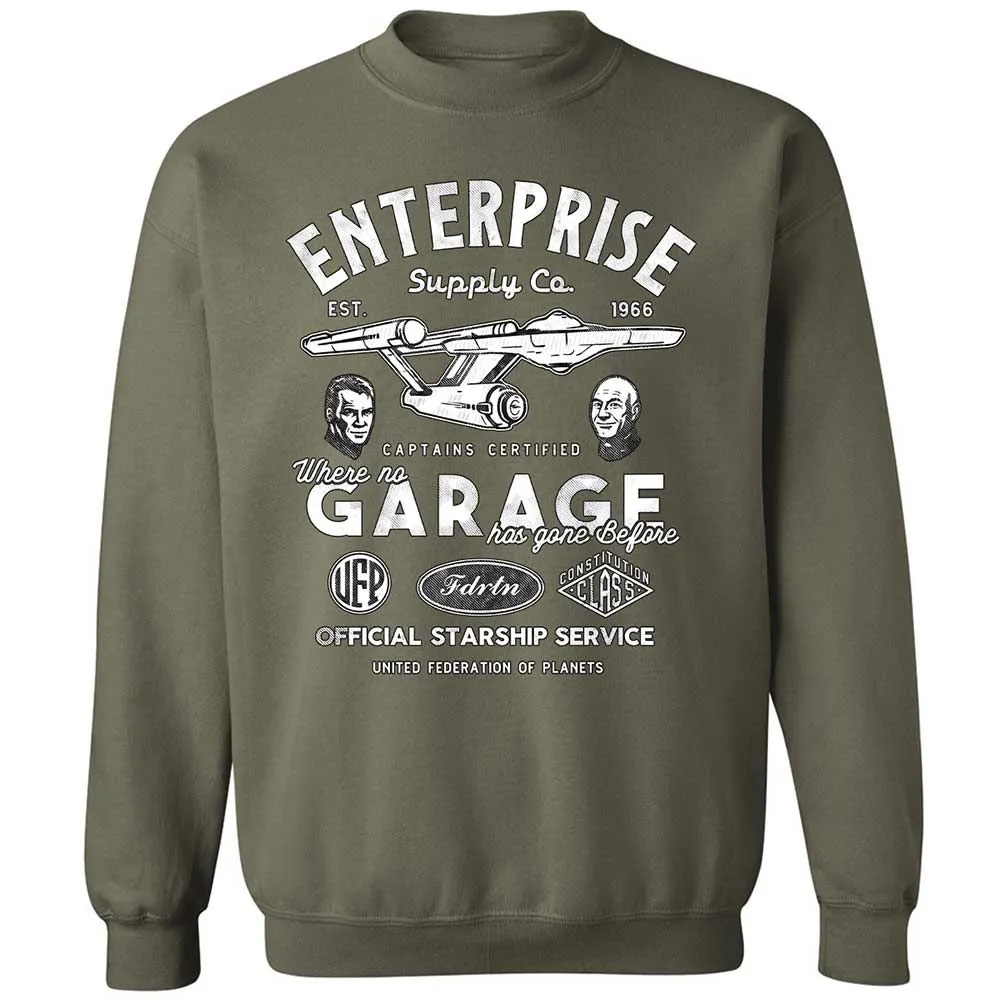 Classic Unisex Sweatshirt - DTLE42SJ - Military Green - 9