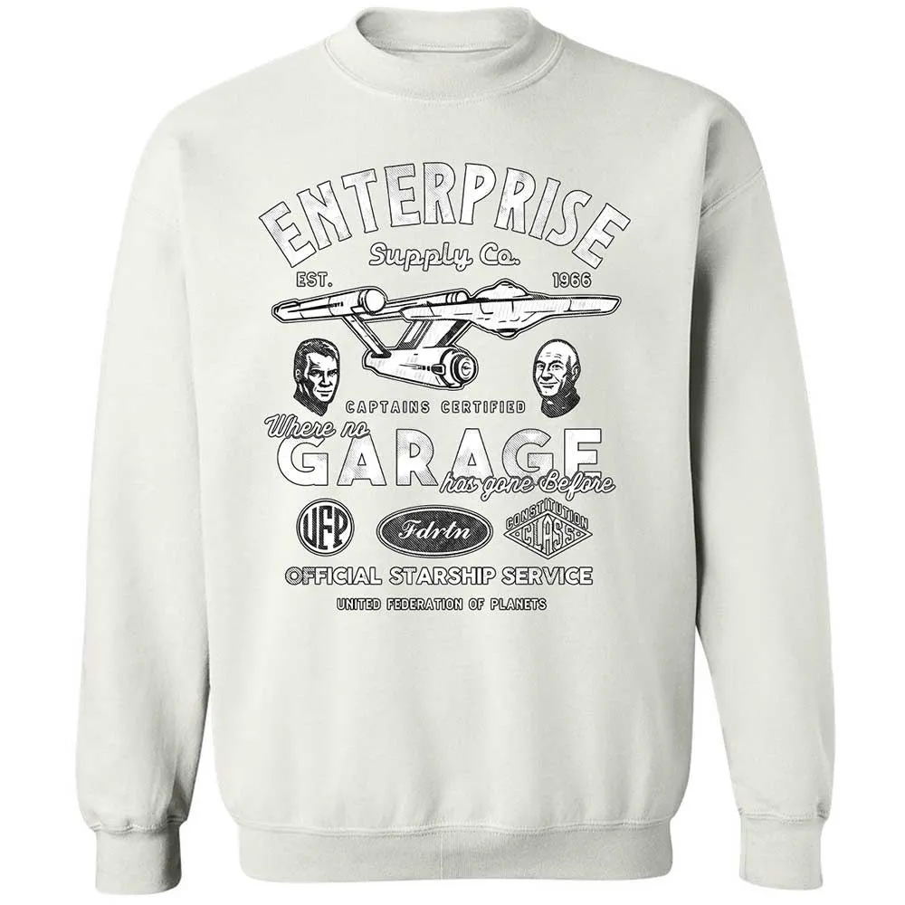 Classic Unisex Sweatshirt - DTLE42SJ - White - 18