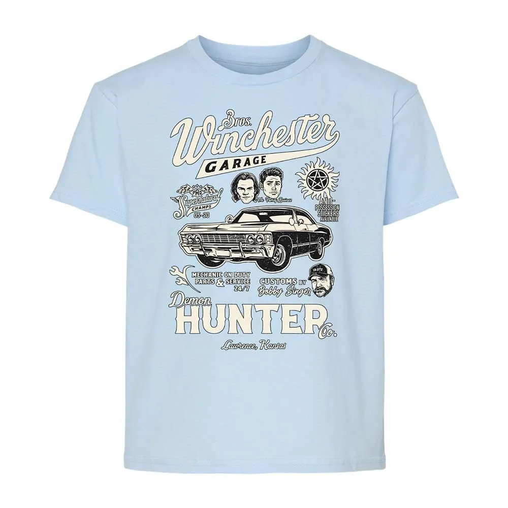 Kids T-Shirt - G9L8YTZV - Light Blue - 6