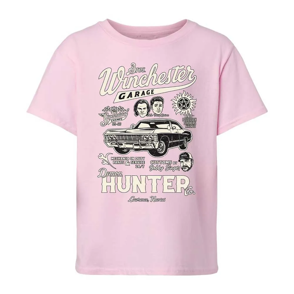Kids T-Shirt - G9L8YTZV - Light Pink - 7