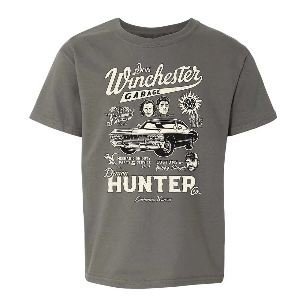 Kids T-Shirt - G9L8YTZV - Charcoal - 11