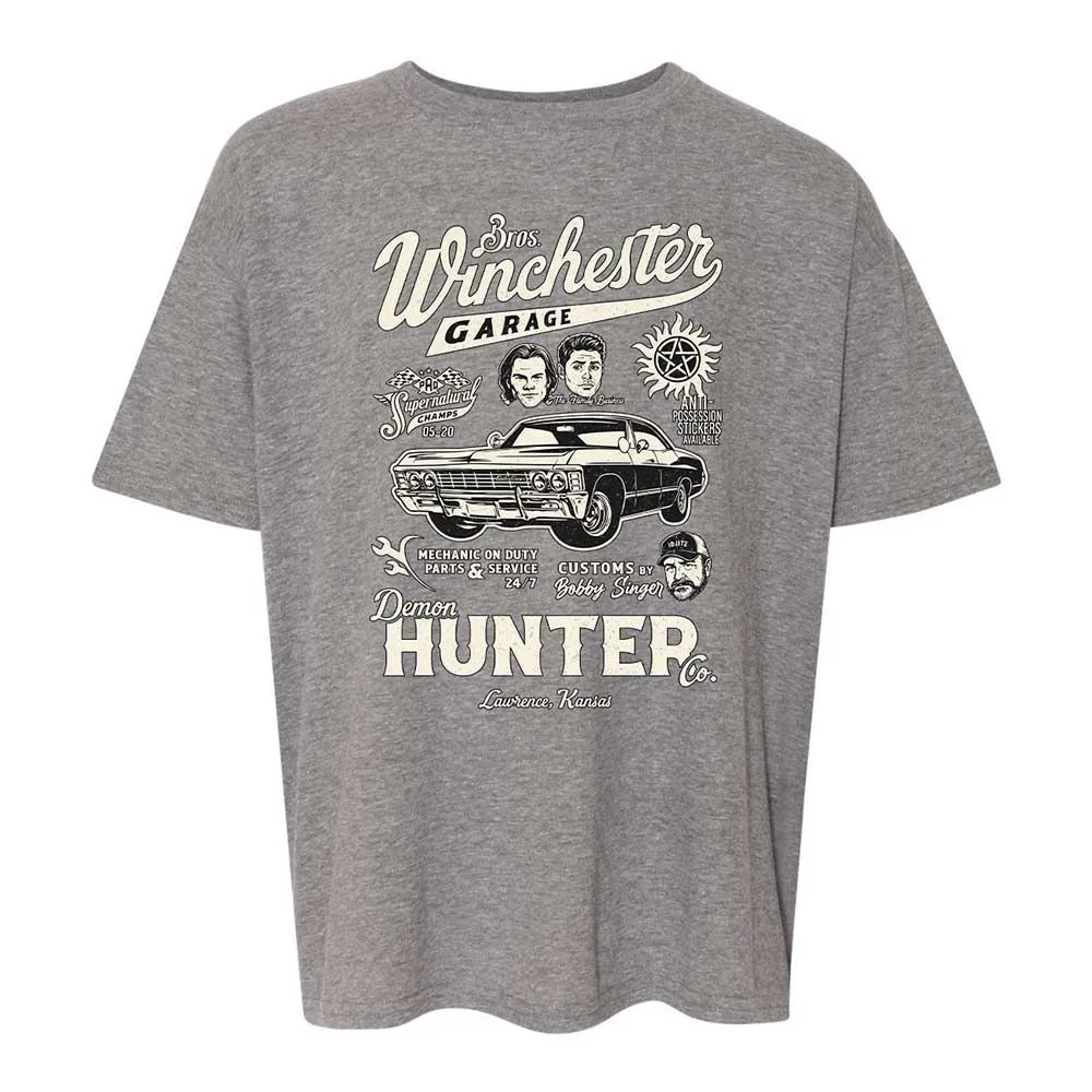 Kids T-Shirt - G9L8YTZV - Graphite Heather - 12