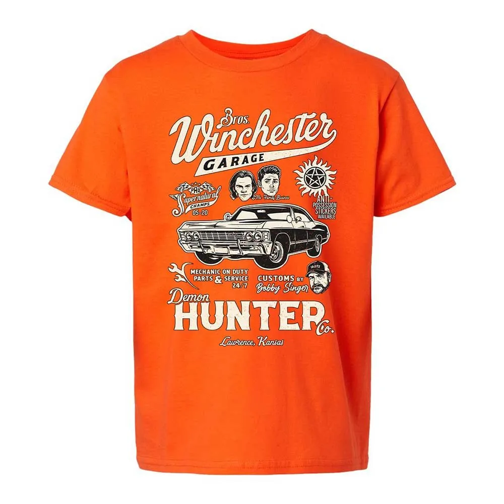 Kids T-Shirt - G9L8YTZV - Orange - 20