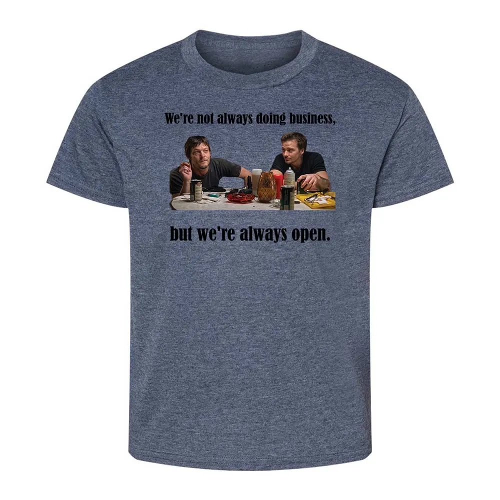 Kids T-Shirt - 9UCSXH6Q - Heather Navy - 15