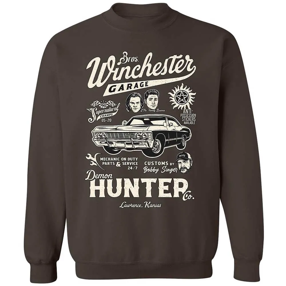 Classic Unisex Sweatshirt - B6335ETU - Dark Chocolate - 4