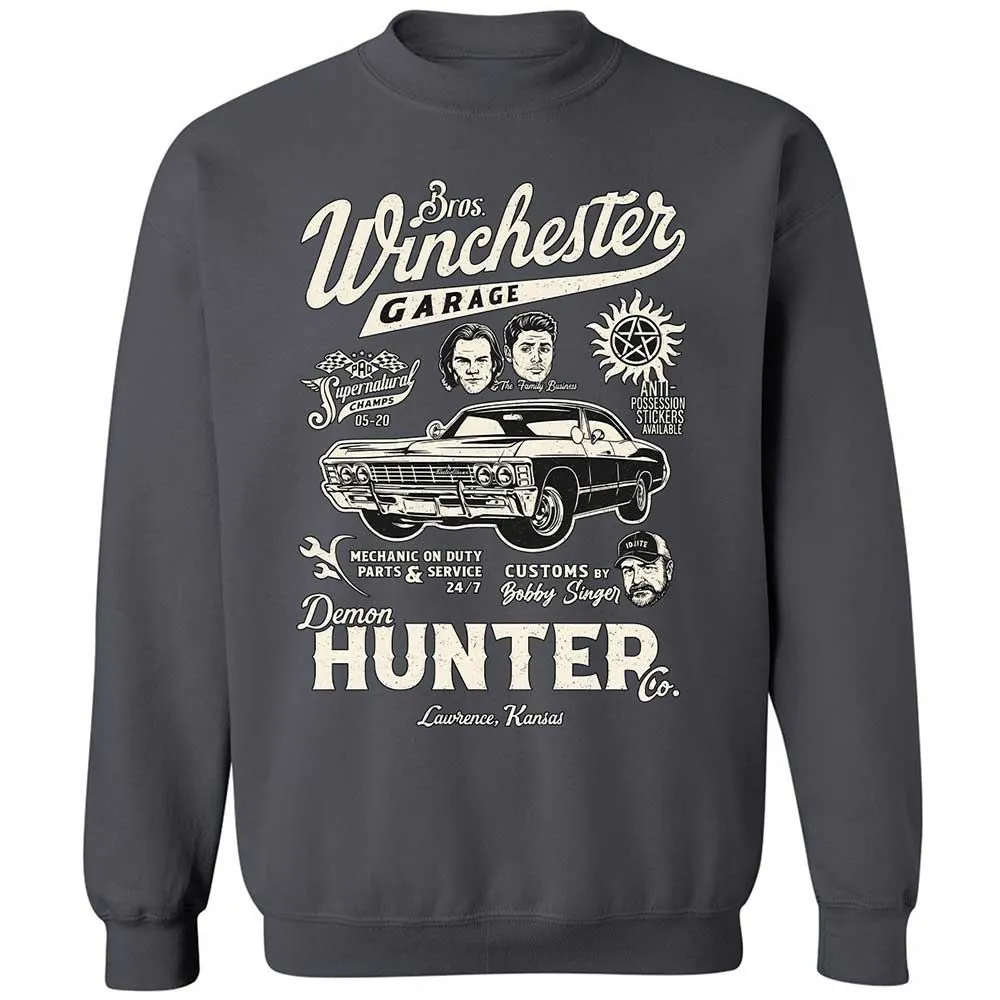 Classic Unisex Sweatshirt - B6335ETU - Charcoal - 6