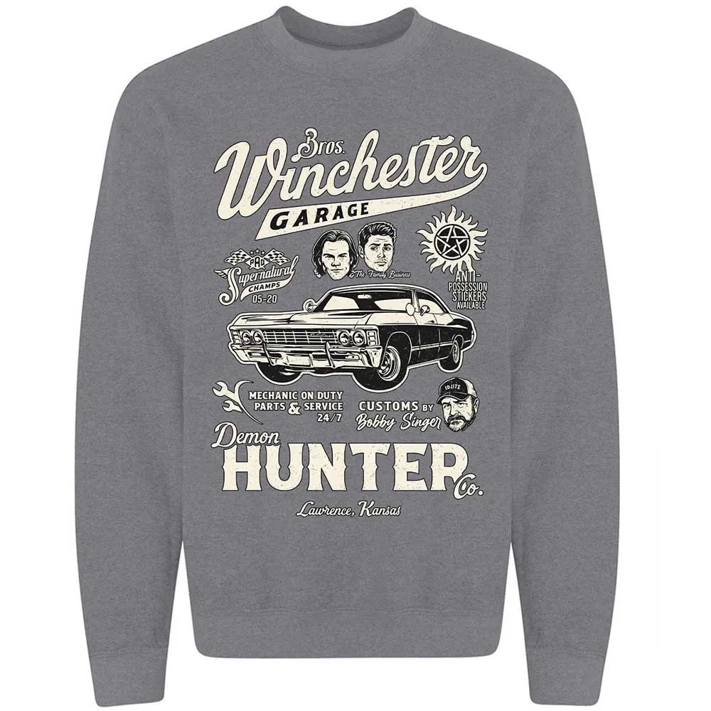 Classic Unisex Sweatshirt - B6335ETU - Graphite Heather - 7