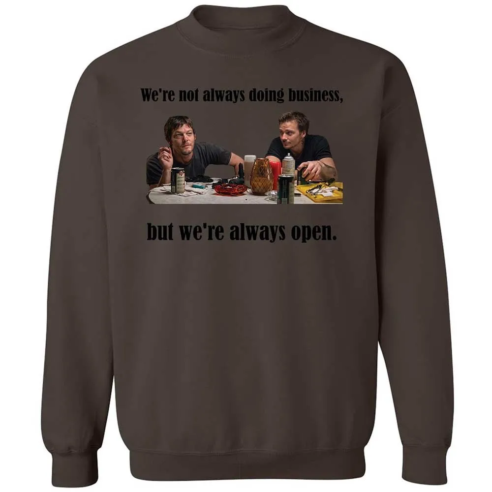 Classic Unisex Sweatshirt - HCHPANJ8 - Dark Chocolate - 16