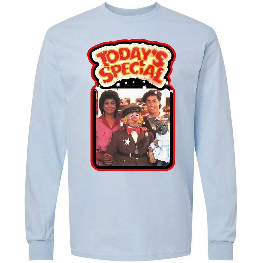Long Sleeve T-Shirt - LQUBSRRQ - Light Blue - 4
